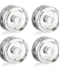 4 Stück Glas Fermentiergewichte Ø 7 cm für Kimchi Fermentieren & Einlegen