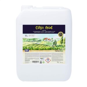 Nortembio Zitronensäure Konzentrat Für Ökologische Produktion 10 L | Nortembio 100% Reine Zitronensäure Flüssig 10 L E-