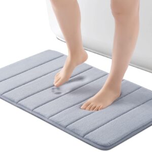 ROSEMARS Badezimmerteppich Memory Foam Saugfähiger, Rutschfester, Ideal für Geschmeidige Bewegungen im Bad | ROSEMARS W