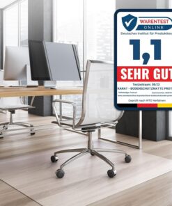 Office Marshal Bodenschutzmatte in Trendfarben | Hartbodenkompatibel für Büros |stofffrei von schädlichen Substanzen | G