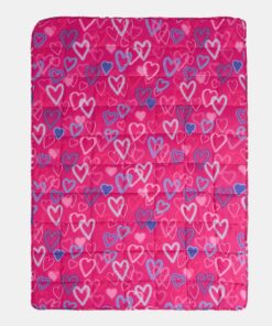 OHS schweren Schlafdecke 3 kg, ideal für schlafrhythmisch Suchende, Rosa/Lila 150 x 100 cm OEKO-TEX | OHS mikrofaserne