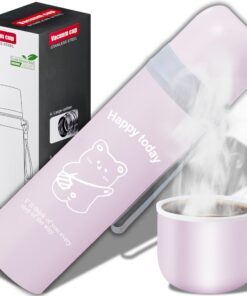 Retoo Thermosflasche Isolierflasche Rosa