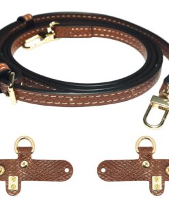 IBOPUXIU Schultergurt für Longchamp Tasche Damen, verstellbar, praktischer Mini-Riemen, keine Nadelnotwendig