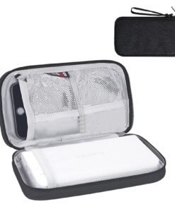 Universal Kabeltasche Klein Wasserdicht für Reise und Elektronik | Tech Pouch Cable Organizer Bag mit USB Powerbank und