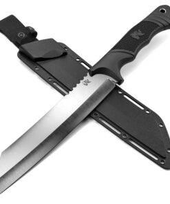ODENWOLF W Machete - Schweres Bushmesser für Outdoor-Akademiker - D2-Stahl-Scharfgang - Perfekt für jede Bushcraft-Activ