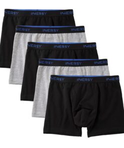 INNERSY Baumwoll Unterhosen Jungen Retro Shorts Weiche Materialien | INNERSY Boxershorts Jungen Baumwolle Eingriff Komf