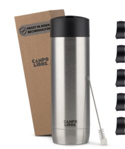Campo Libre.® Anto I Kaffeebecher to go thermo I 100% auslaufsichere Travel-Thermotassen I Premium Coffee to go Mug I D
