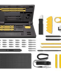 HOTO 48 in 1 Präzisions Schraubenzieher Set für Elektronikreparaturen, Handy Reparatur Werkzeug Set für PC, Laptop, PS4/