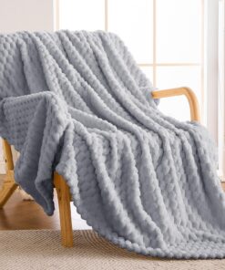Vielit Flauschige Kuscheldecke 220x240 cm - Warme & Ultraweiche Fleecedecke für Wohnraum & Sofa, Gemütliche Couchdecke,