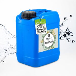 Isopropanol 5 Liter - Isopropylalkohol 99,9% Entfetter | Hochprozentiger IPA | Premium Qualität - Reinigung und Desinfek