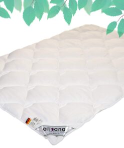 Allsana Tencel® Klimafaser Duo-Steppbett 135x200 cm | warme Lyocell Winterdecke für Allergiker | waschbar