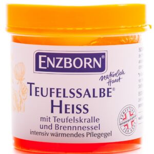 Enzborn Teufelssalbe HEISS 200 ml Pferdesalbe intensiv wärmend Pflegegel
