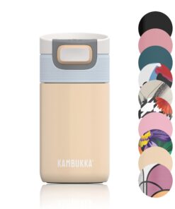 Kambukka Thermobecher 300ml - Isolierbecher für Kaffee & Tee - Auslaufsicher & dicht - hält 5h heiß/11h kalt - Modell ET