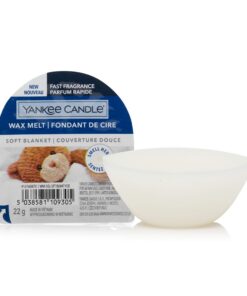 Yankee Candle Duftwachs Wax Melts für Sanfte Bettwärme | bis zu 8 Stunden Duft | 1 Stück Yankee Candle Duftwachs Wax M