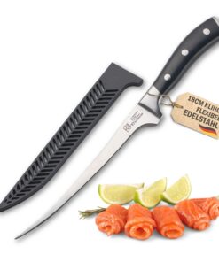 Profi.Filetiermesser C-Series 18cm, biegsam und flexibel, extrem scharfe Klinge, ABS Griff | Filetiermesser C-Series 18