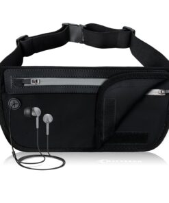 MYCARBON Bauchtasche RFID-100% Diebschutz für Damen und Herren | Wasserdicht | Klappbar Design
