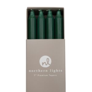 Northern Lights Candles NLC Premiumläufer für 12 Stunden - Hunter Green - 17,8 cm