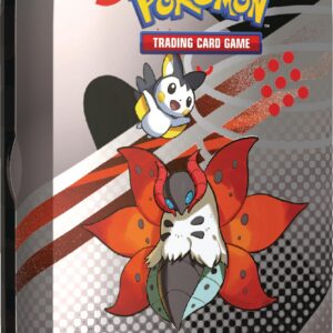Pokémon-Sammelkartenspiel: Mini-Tin-Box Einall - Ramoth & Emolga - Kinder & Sammler - Spielzeit - Attraktive Kartengrafi