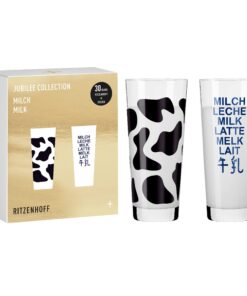 RITZENHOFF Sieger-Design Milchglas-Set 300 ml Serie Jubilee Collection 2 Stück Made in Germany