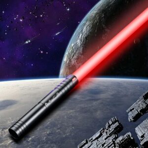 Laserschwert Kinder USB-C Lade Lichtschwert RGB 15 Farben 2 in 1