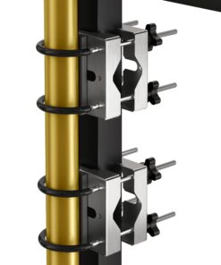 4smile Flexible Edelstahl Sonnenschirmhalter Balkongeländer - 2er Set - Perfekt für Sommerurlauber und Familien | 4smil