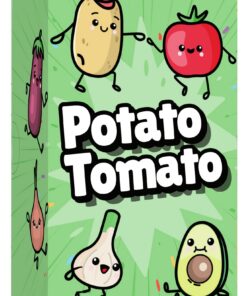TADU Kartoffel Tomaten • Schnelles Karten-Spiel für Kinder und Erwachsene • Reisespiel für Familien • Spiel ab 6 Jahren