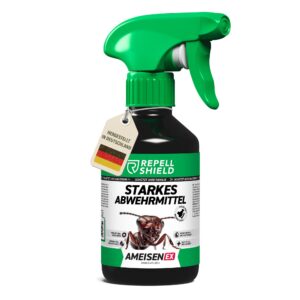 RepellShield® Citronella Ameisenspray - Naturliches Mittel für Haus & Garten - Zitrusduft - Alternative zu Ameisenködern