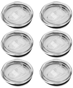 XNIVUIS 20 Unzen Travel Tumbler Ersatzdeckel Kein Verschütten Reisebecherdeckel Auslaufsichere Schiebeabdeckungen Kunsts