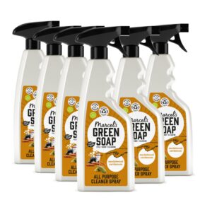 Marcel's Green Soap - Reinigungsspray Sandelholz & Kardamom - Umweltfreundlich für Alle - 6er-Pack 500 ml - A.I.S.E. Cha