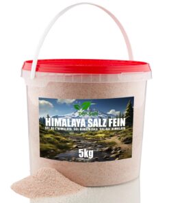 DTP-SOFT Himalaya Rosa Salt Fine Körnung 0,7-1,0mm von Pakistan (5kg)