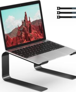 BONTEC Ergonomischer Laptop Ständer für Schreibtisch - Kompatibel mit den meisten 10-17,3-Zoll-Laptops - Hochwertiger No