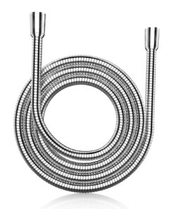 MEKO 304 Edelstahl Duschschlauch 1,8m - universeller Anschluss, extra-lange Duschkopf Schlauch und 360-Grad flexiblesAnt