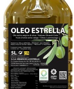 Oleo Estrella Extra Natives Picual Olivenöl 5 Liter Gesundheit und KochenPremium Qualität für Köche und Gesunde in der K