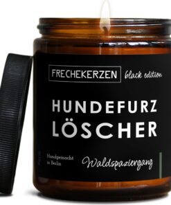 Lustige Wald-Duftkerze mit Spruch für Hundehalter & Liebhaber & Hundes})(); Handgemachte Sojawachs-Duftkerze | Valentin