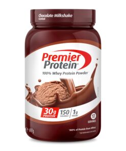 Premier Protein 100% Whey Protein Powder - Chocolate Milkshake - Für Muskeln - Sportlicheahrung - 697g