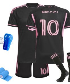 Fußball Trikot Set Nr.10 für Kinder - Schnell Trocknendes Atmungsaktives Traininganzug | Fußball Trikot Set für Kinder