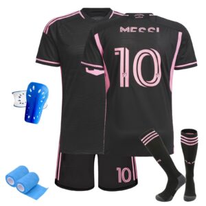 Fußball Trikot Set Nr.10 für Kinder - Schnell Trocknendes Atmungsaktives Traininganzug | Fußball Trikot Set für Kinder