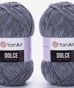 YarnArt Dolce-Garn, 100 % Mikro-Polyester, super sperrig, ideal für Baby- und Kleinkindprojekte, 2 x 100 g, 260 Meter, 6