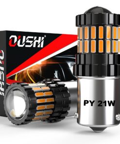 OUSHI 500% Helligkeit 2600LM Lampen für Haus und GartenBernstein 12V/24V (2 Stück)