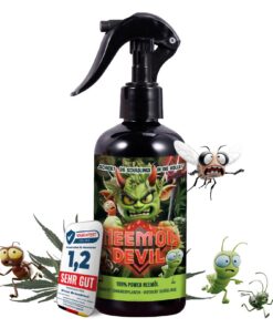 Neemöl Devil® Extra Stark – Blattläuse, Spinnmilben & Thripse bekämpfen | 4-in-1 Mischung | Bio & sanft für Pflanzen | 5