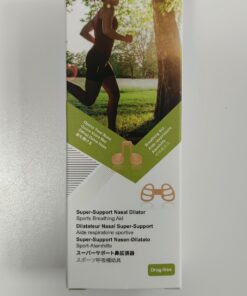 WoodyKnows Nasal Dilator Modell 2024, weich, verbessert Luftstrom beim Sport, 4er-Pack