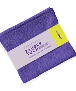 Purewave Zaubertuch – Hochwertiges Mikrofasertuch für streifenfreie Reinigung, ideal für Fenster, Spiegel & Oberflächen,