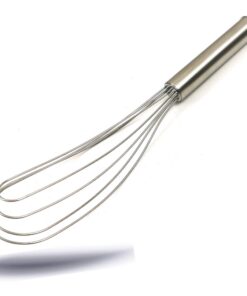 Kerafactum Handschneebesen Whisk 21,5 cm - Edelstahl, rostfrei, Schnittflacher Teller