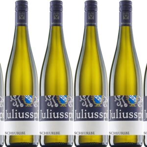 Juliusspital Scheurebe Halbtrocken VDP.GUTSWEIN 2024 für Weintrinker zur Abendgesellschaft (6 x 0.75 l)