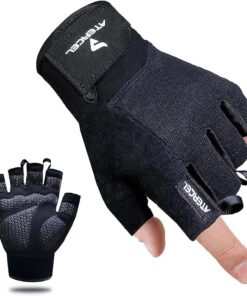 ATERCEL Fitness Handschuhe, Crossfit-Sporthandschuhe für Damen und Herren, Stretchfeste Materialien und Anti-Slip Soles