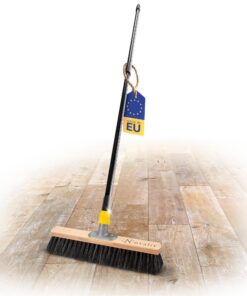 Novaliv Weich Großraumbesen mit Teleskopstiel I 40 cm I Ideal für große Raumbereiche I Suchbegriffe: Großraumbesen, Tele
