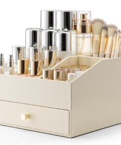 Vlando Makeup Organizer, Schublade incl., für Lippenstift, Schmuck & Pflege, crémeweiß | Vlando Makeup Organizer, Kunst