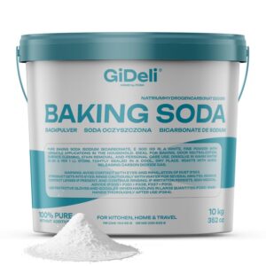 GiDeli Natron Pulver Backpulver für hochreine Lebensmittelqualität (10kg)