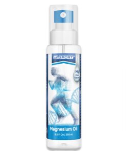 MGSPORT Magnesium-Öl Spray - Schnellwirkt bei Muskelverspannungen & Wadenkrämpfen, Rein & natürlicher 100% Magnesiumchlo