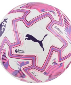 PUMA Unisex Orbita Match Premier League Fußball - FIFA-Qualität, weiß-mehrfarbig, Größe 5